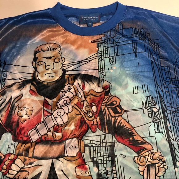 Engineered Manga Tee Size XL Multicoloured - Picture 4 of 13